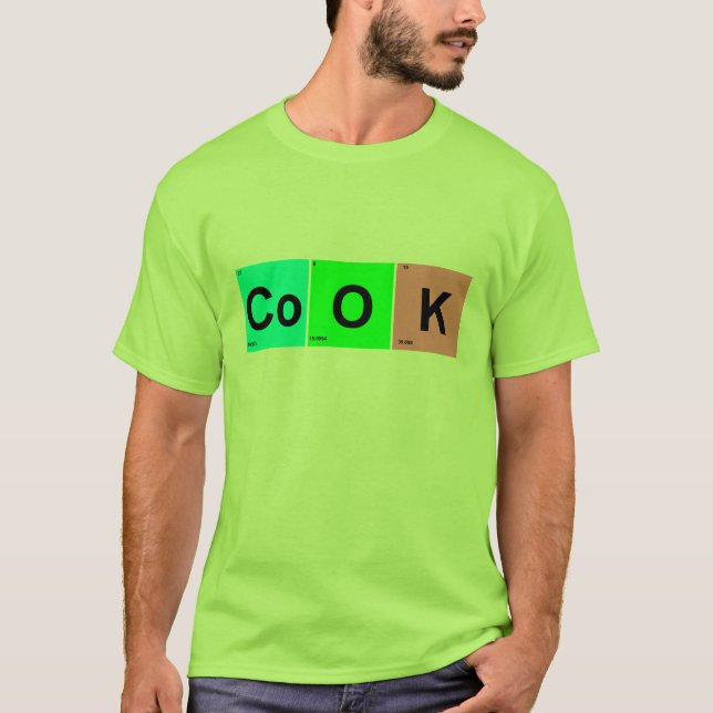 Camiseta Quadrados do cozinheiro (Frente)