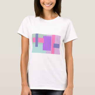 Camiseta Quadrados Pastel