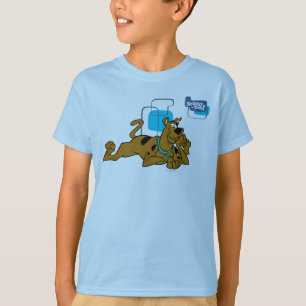 Camiseta Quadrados retros Scooby-Doo que encontra-se para