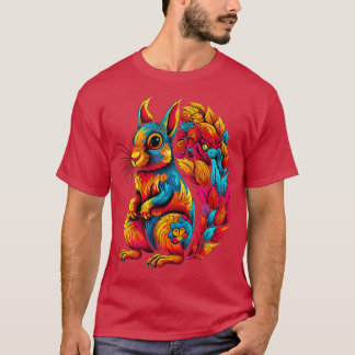 Camiseta Quadrícula colorida 12