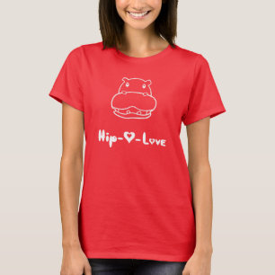 Camiseta Quadril-O-Amor WomensTee
