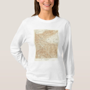 Camiseta Quadrilátero de Tejon que mostra a falha de San