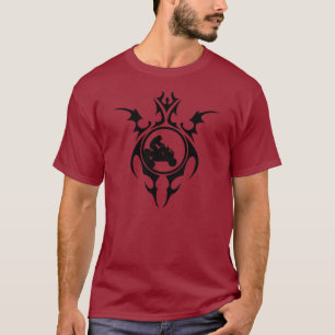 Camiseta quadriláteros tribais