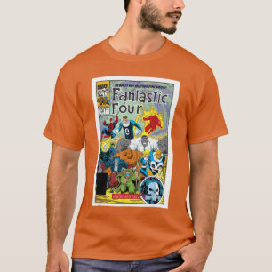 Camiseta Quadrinho antigo exclusivo da Marvel do Quarteto F