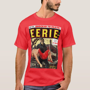 Camiseta Quadrinho de Terror Clássico Estilo Monstro de Ter