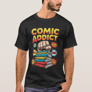 Camiseta Quadrinho Viciante Negrito Retro
