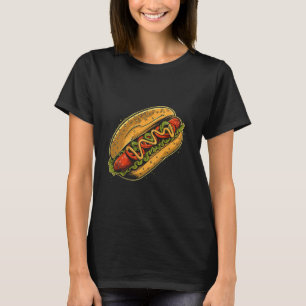 Camiseta Quadrinhos de cachorro quente