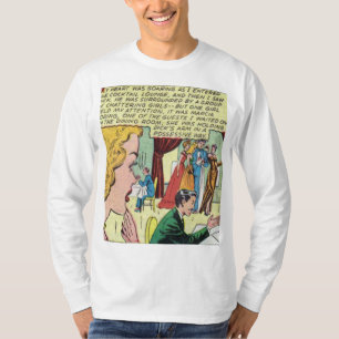 Camiseta Quadrinhos românticos dos anos 50   Melhor presen