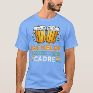 Camiseta Quadro de Bebedeira de Despedida de Solteiro