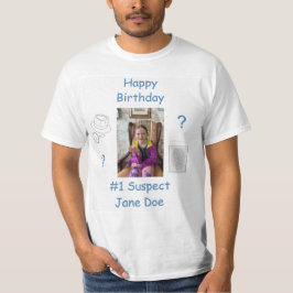 Camiseta Quadro de Evidências para Solução de Crimes Mister