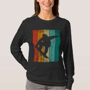 Camiseta Quadro de neve retrô