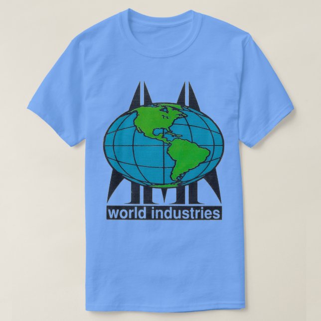 Camiseta Quadro de skate da World Industries design 1 (Frente do Design)