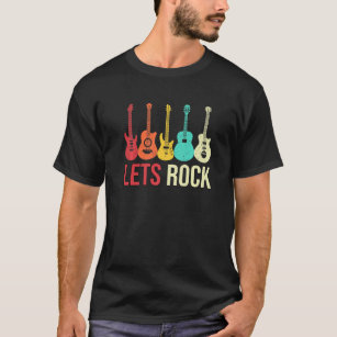Camiseta Quadro Guitarrista do Jogador de Música Rockstar