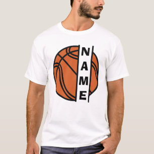 Camiseta Quadro Personalizável de Basquete com Moldura Divi