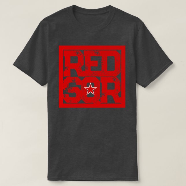 CAMISETA QUADRO VERMELHO (Frente do Design)