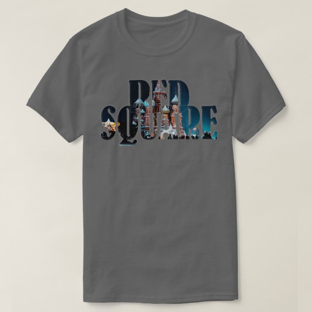 CAMISETA QUADRO VERMELHO (Frente do Design)