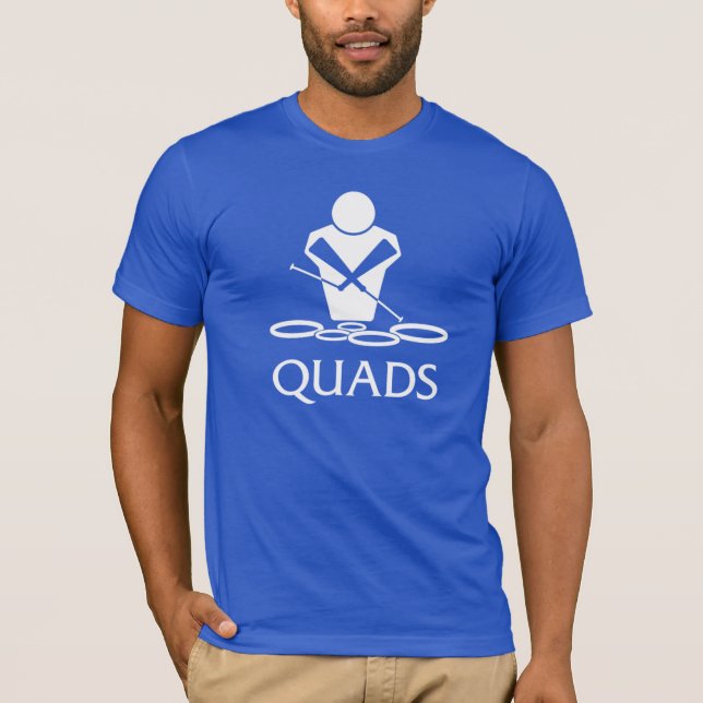 Camiseta QUADS - Tambores de Tenor (Frente)