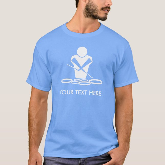 Camiseta Quads - Tritões de Tenor - Adicionar Seu Próprio T (Frente)