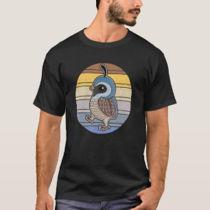Camiseta Quail Bird Species Ornamental Quail Farmer