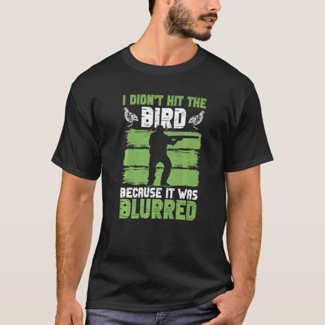 Camiseta Quail Hunting And Upland Bird Hunting Premium (Frente)