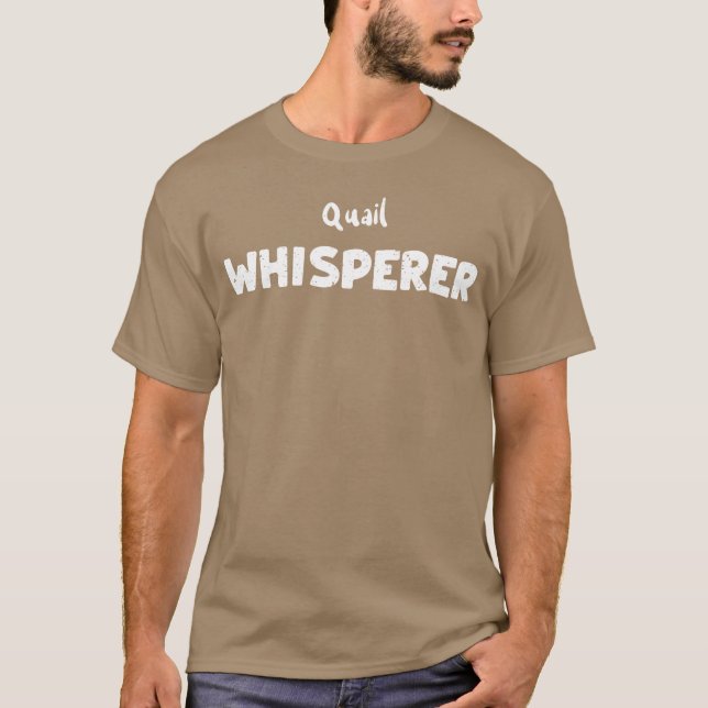 Camiseta Quail Whisperer Birds (Frente)