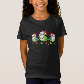 Camiseta Quaker Parrot Pird Noite De Natal Engraçado Pet Xm