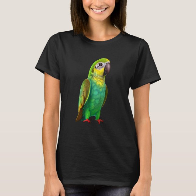 Camiseta Quaker Parrots birds animals pet  quotes Family Pa (Frente)