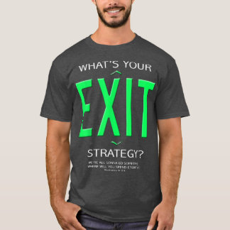 Camiseta Qual é a sua Citação de Vida Estratégia Eit, Motiv