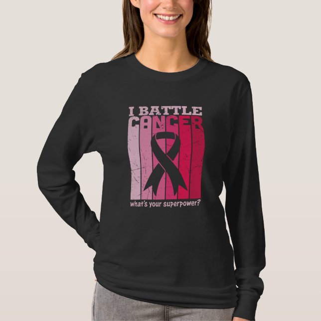 Camiseta Qual é a sua super potência Sensibilização para o  (Frente)