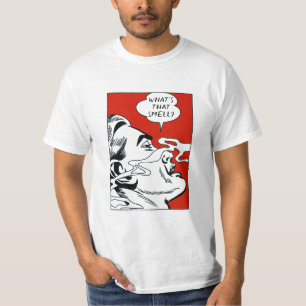 Camiseta Qual é esse cheiro (você pode personalizá-lo)