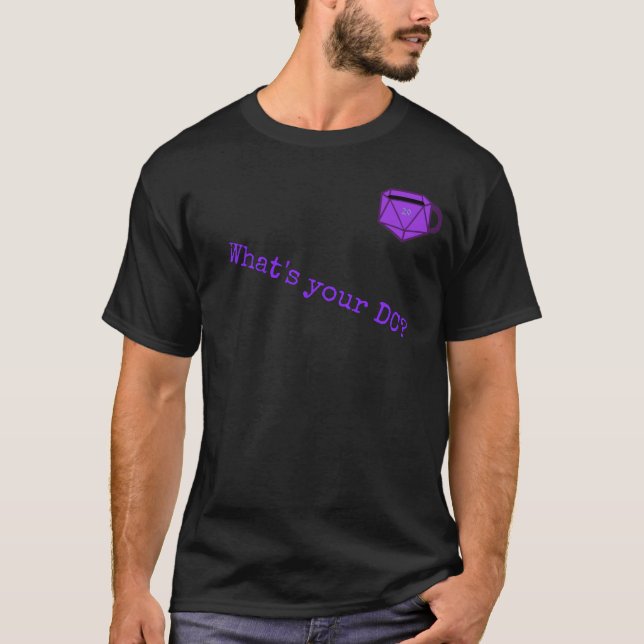 Camiseta Qual é o seu DC? (Frente)