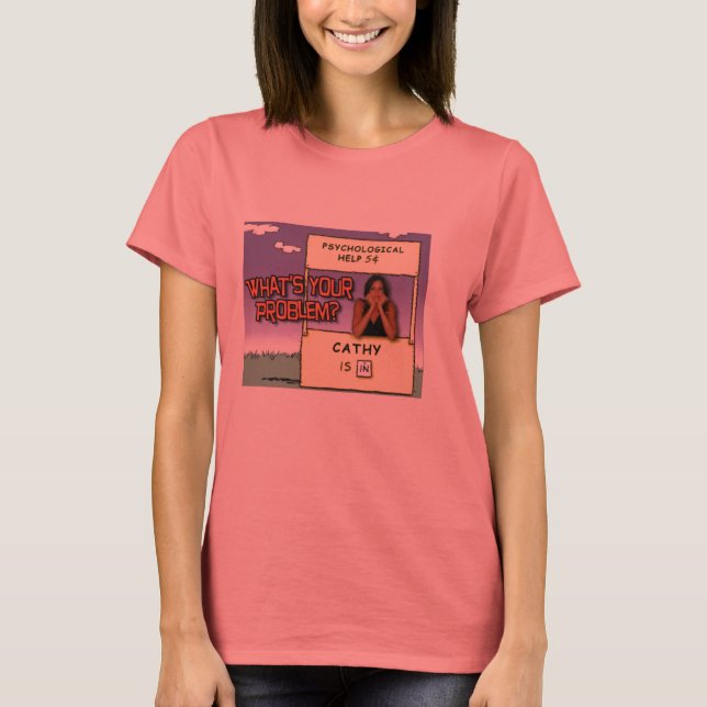 Camiseta Qual é o seu problema? (Frente)