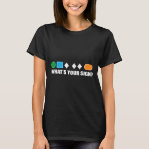 Camiseta Qual é o Seu Sinal de Esqui Dificuldade Esqui Esqu