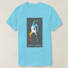 Camiseta Qual é o seu superpoder? Mês do Orgulho da Deficiê