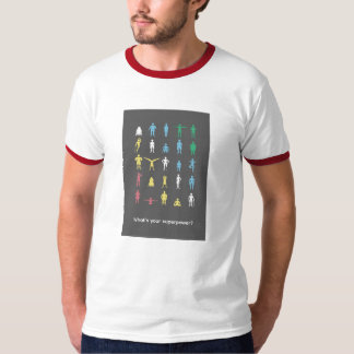 Camiseta Qual é o seu superpoder? Mês do Orgulho da Deficiê