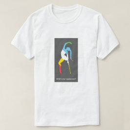 Camiseta Qual é o seu superpoder? Mês do Orgulho da Deficiê