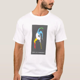 Camiseta Qual é o seu superpoder? Mês do Orgulho da Deficiê