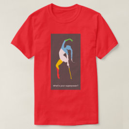 Camiseta Qual é o seu superpoder? Mês do Orgulho da Deficiê