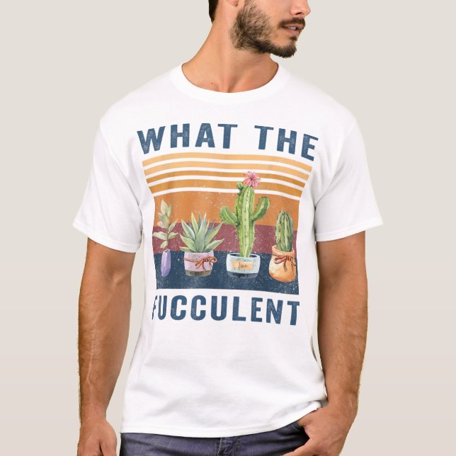 Camiseta Qual O Suculento Do Cactus (Frente)