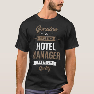 Camiseta Qualidade Premium do Hotel Manager