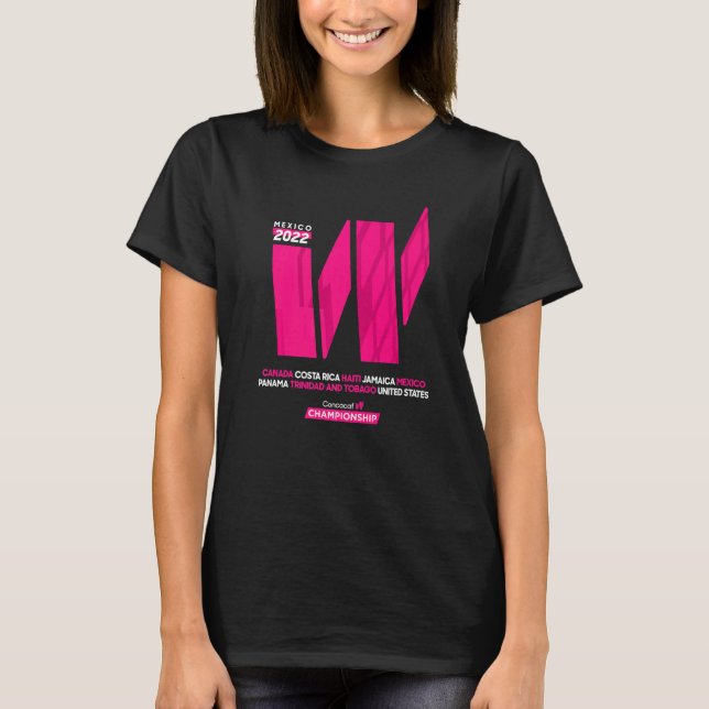 Camiseta Qualificadores Concacaf W (Frente)