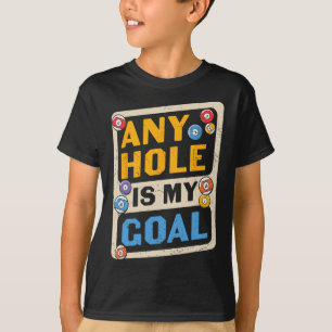 Camiseta Qualquer Buraco É Meu Billard Do Objetivo Citado E