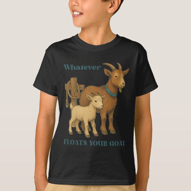 Camiseta Qualquer Coisa que Faça Flutuar Seu Animal da Faze (Frente)