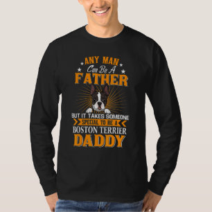 Camiseta Qualquer Homem Pode Ser Um Padre Boston Terrier Pa
