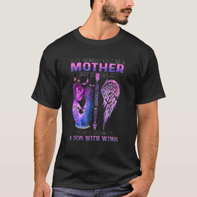 Camiseta Qualquer Mulher Pode Ser Mãe, Mas É Necessário. (Frente)
