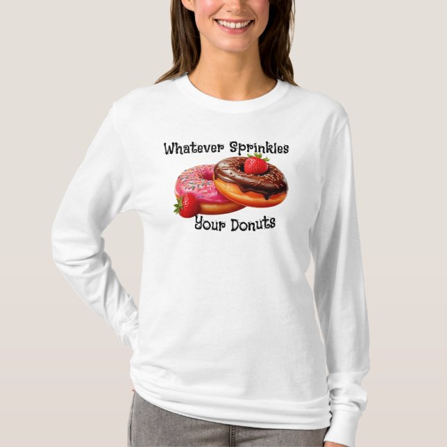 Camiseta Qualquer que seja a sua Rosquinha (Frente)
