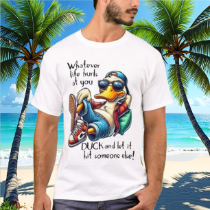 Camiseta Qualquer Que Seja A Vida Machucar Em Você.