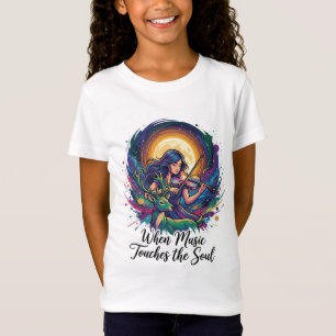 Camiseta Quando a Música Toca a Alma – Arte do Violino