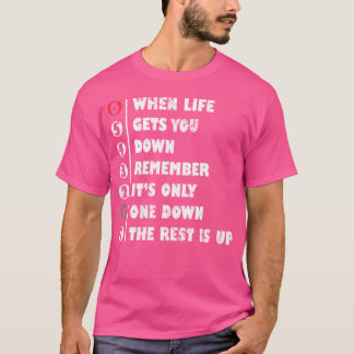 Camiseta Quando A Vida Baixar A Motocicleta Mo
