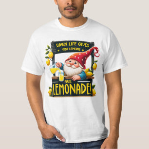 Camiseta Quando a vida lhe dá limão faça limonada 